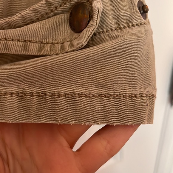 Aritzia Talula Hooded Beige Utility Jacket Size XS - Picture 11 of 14